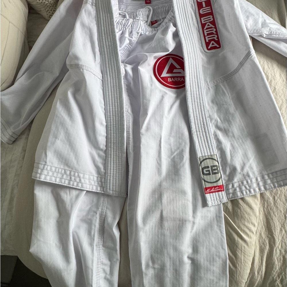 Kids White Martial Arts Pajamas